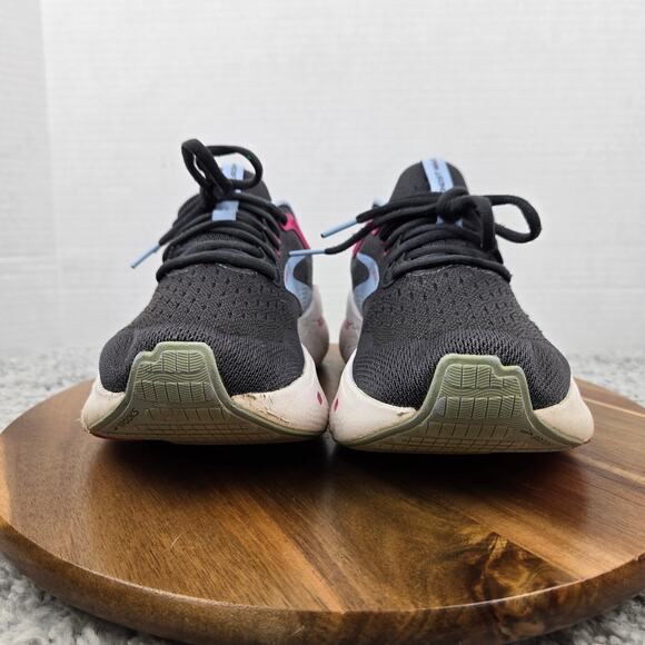 Brooks Womens 8.5B Ghost Max Ebony Lilac Rose Athletic Gym Road Running Shoe - Picture 4 of 11